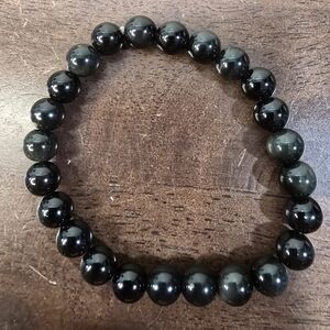 Obsidian Crystal Bracelet